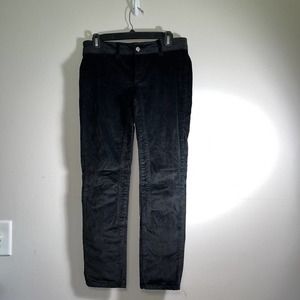 Bendix Black Corduroy Riding Pants Women's‎ Size 27 Made in USA Reinforced Seat